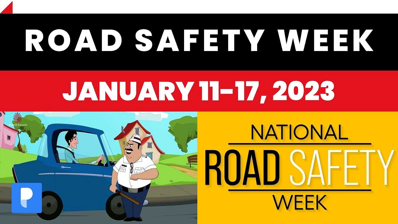 Road Safety Week: January 11th to 17th, 2023