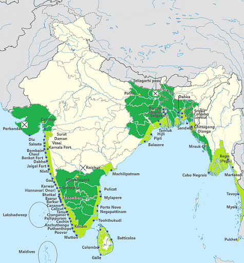 Portuguese Settlements in India - Modern India History Notes