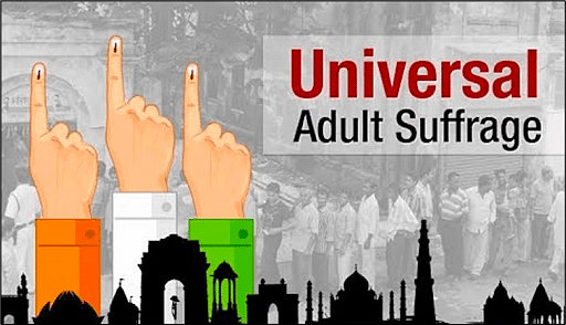 Universal Adult Franchise – Indian Polity Notes