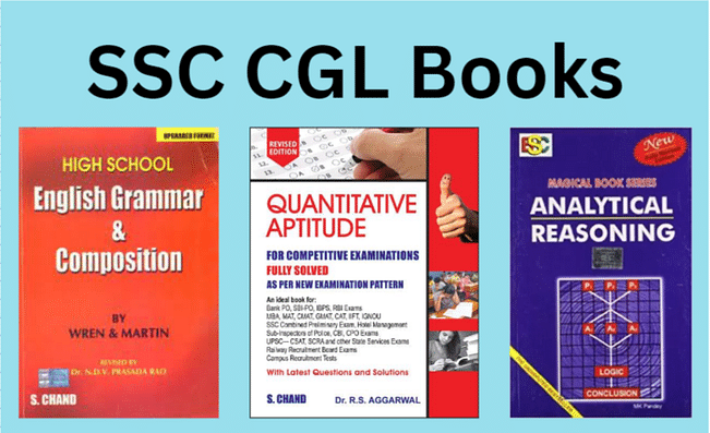 SSC CGL Books 2023: Subject Wise and Tier wise Best Books