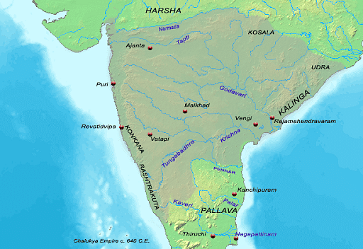 Extent of the Chalukya Dynasty - Medieval India History Notes